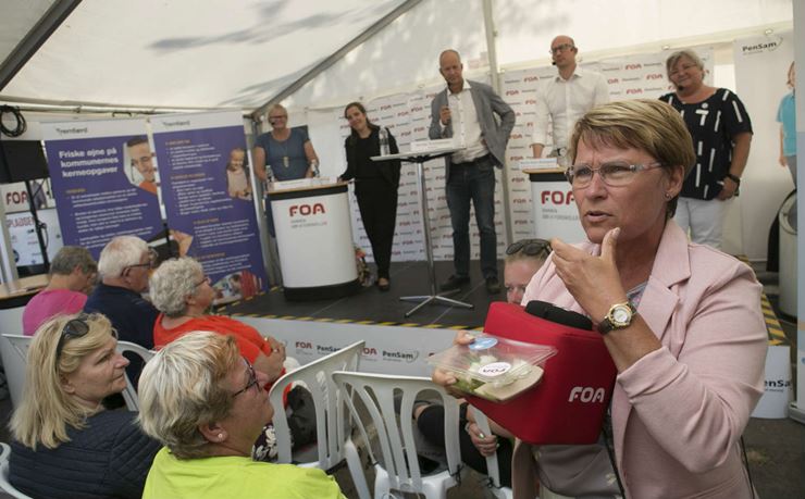 Nina Kragskov fra Bornholms Madservice til debat om fremtidens ældremad til Folkemødet på Bornholm