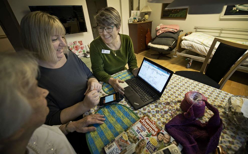 giver stor tryghed på plejecenter | Fagbladet