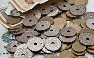 mønter og sedler