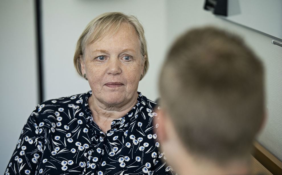 Social- og sundhedsassistent Sanne Hansen