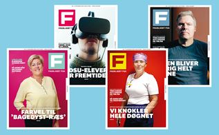 De fire blade af Fagbladet FOA 4 2023