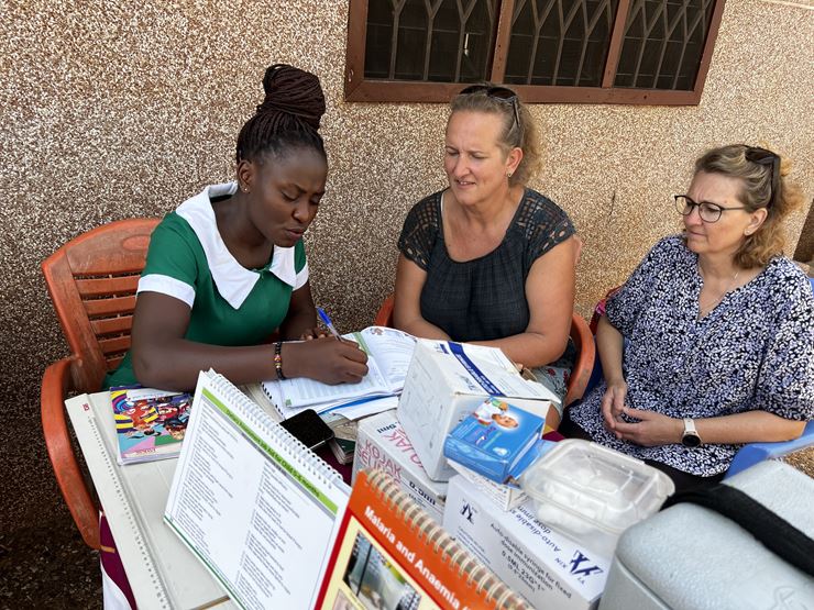 I samarbejde med AALF tager sosu-elever på udveksling i Ghana